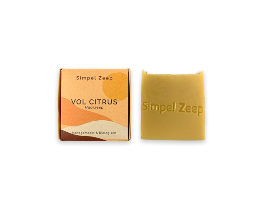 Savon pour cheveux de savon simple plein d'agrumes 110 grammes
