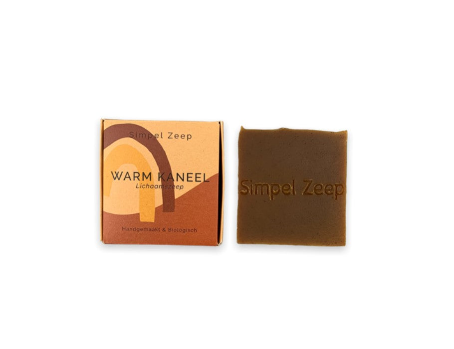 Savon de savon simple cannelle chaude 110 grammes