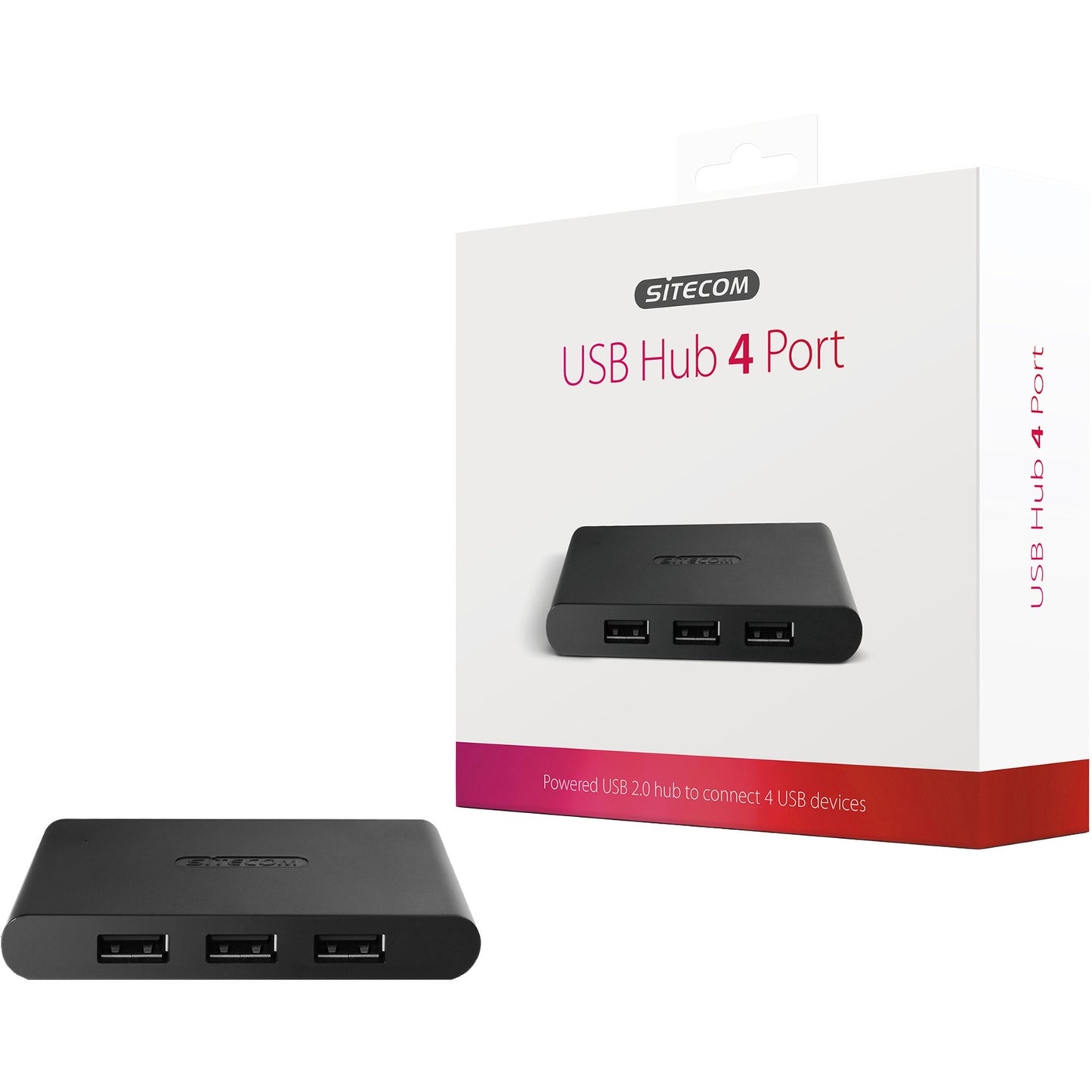 Port Hub 4 sitecom USB 2.0