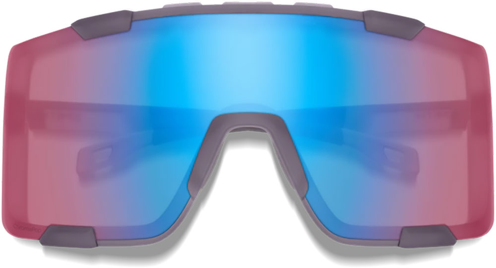 Smith syncline chromapop low light rose blue miroir - lunettes de soleil