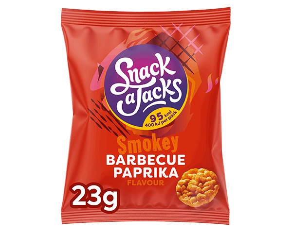 Snack a jacks poivrons barbecue (8x 23gr)