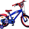 Sonic Prime Prime Child's Bike Boys 16 pouces Blue Red Two Hand freins