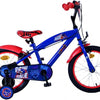 Sonic Prime Prime Child's Bike Boys 16 pouces Blue Red Two Hand freins