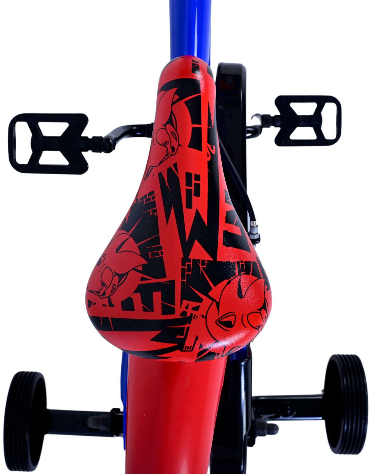 Sonic Prime Prime Child's Bike Boys 16 pouces Blue Red Two Hand freins