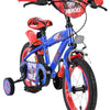 Vélo pour enfants Schall Sonic Prime - garçons - 14 pouces - bleu rouge - deux freins à main