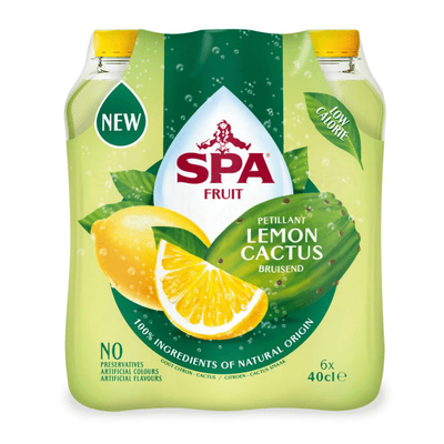 Bouchon de cactus citronné Spa fruit rkling (6x 400ml)