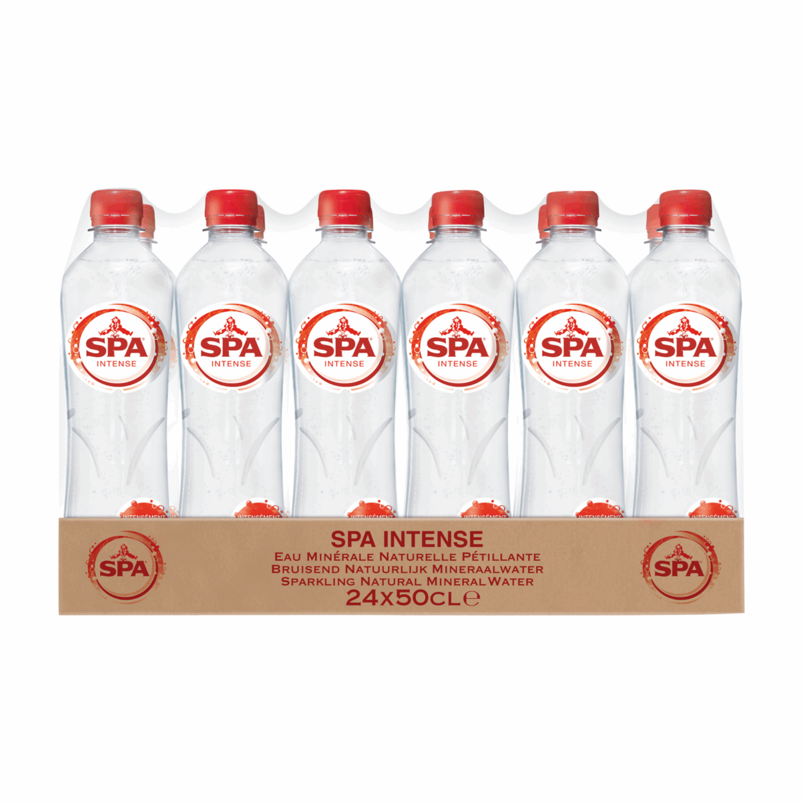 Bouchon rouge intense Spa (24x 50cl)