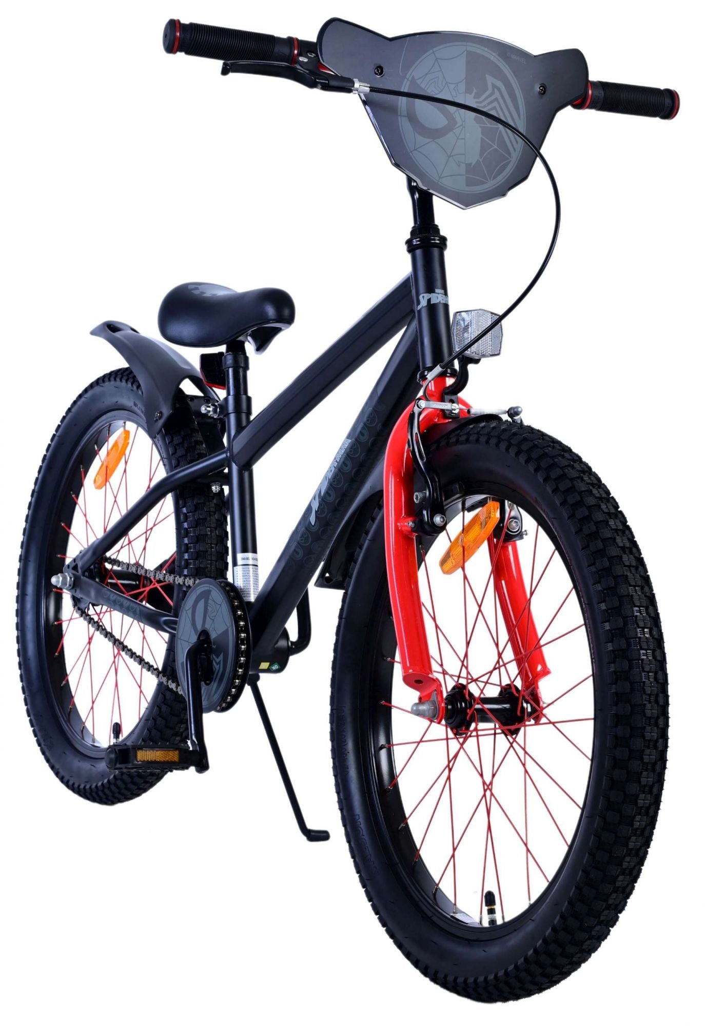 Spider -Man - Bicycle pour enfants - garçons - 20 pouces - Matt Black