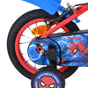 Vélo pour enfants Spiderman Spider-Man - garçons - 12 pouces - bleu rouge - deux freins à main