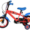 Vélo pour enfants Spiderman Spider-Man - garçons - 12 pouces - bleu rouge - deux freins à main