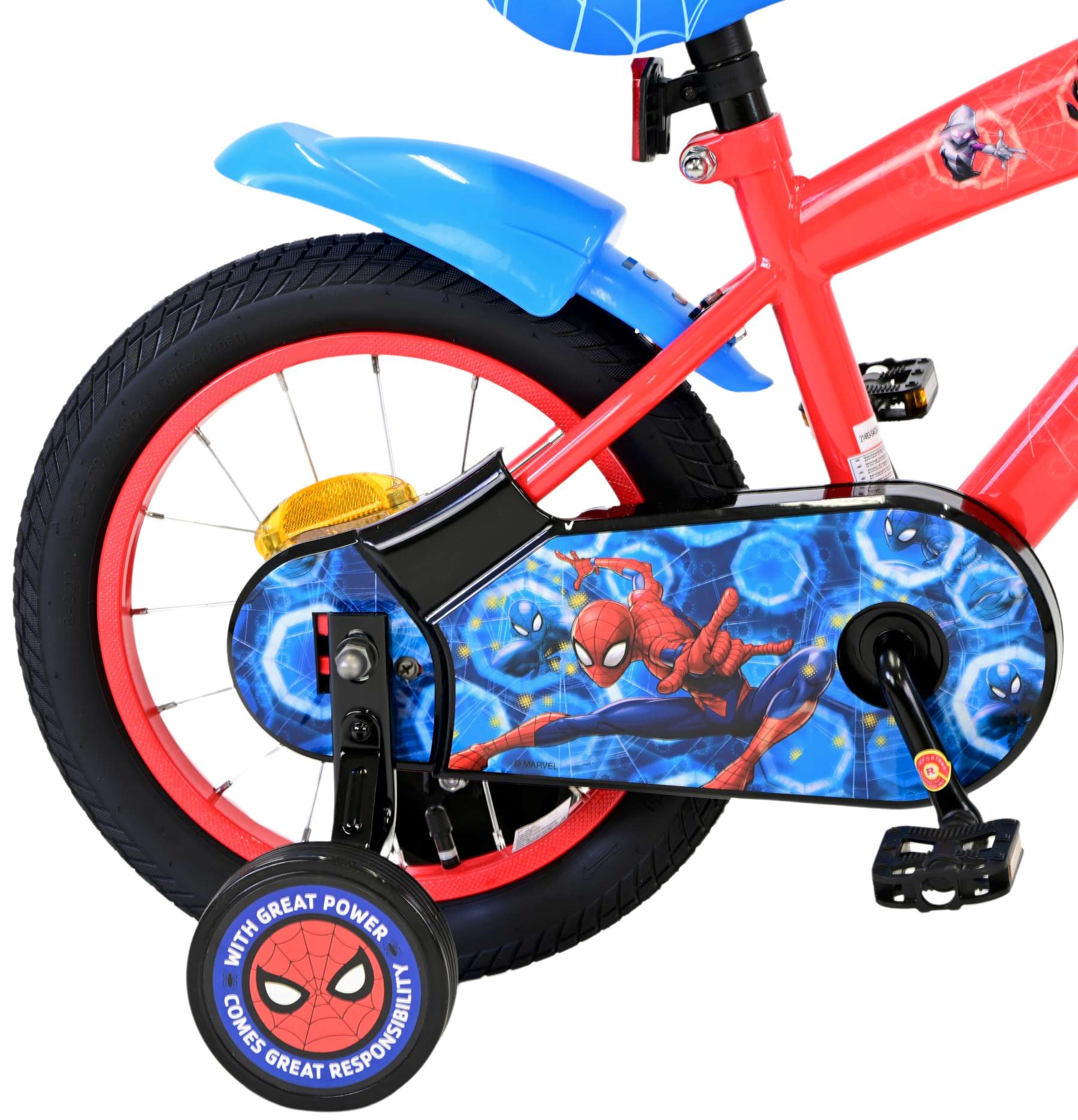 Spiderman Spider-Man Children's Boys Boys 14 pouces Bleu rouge