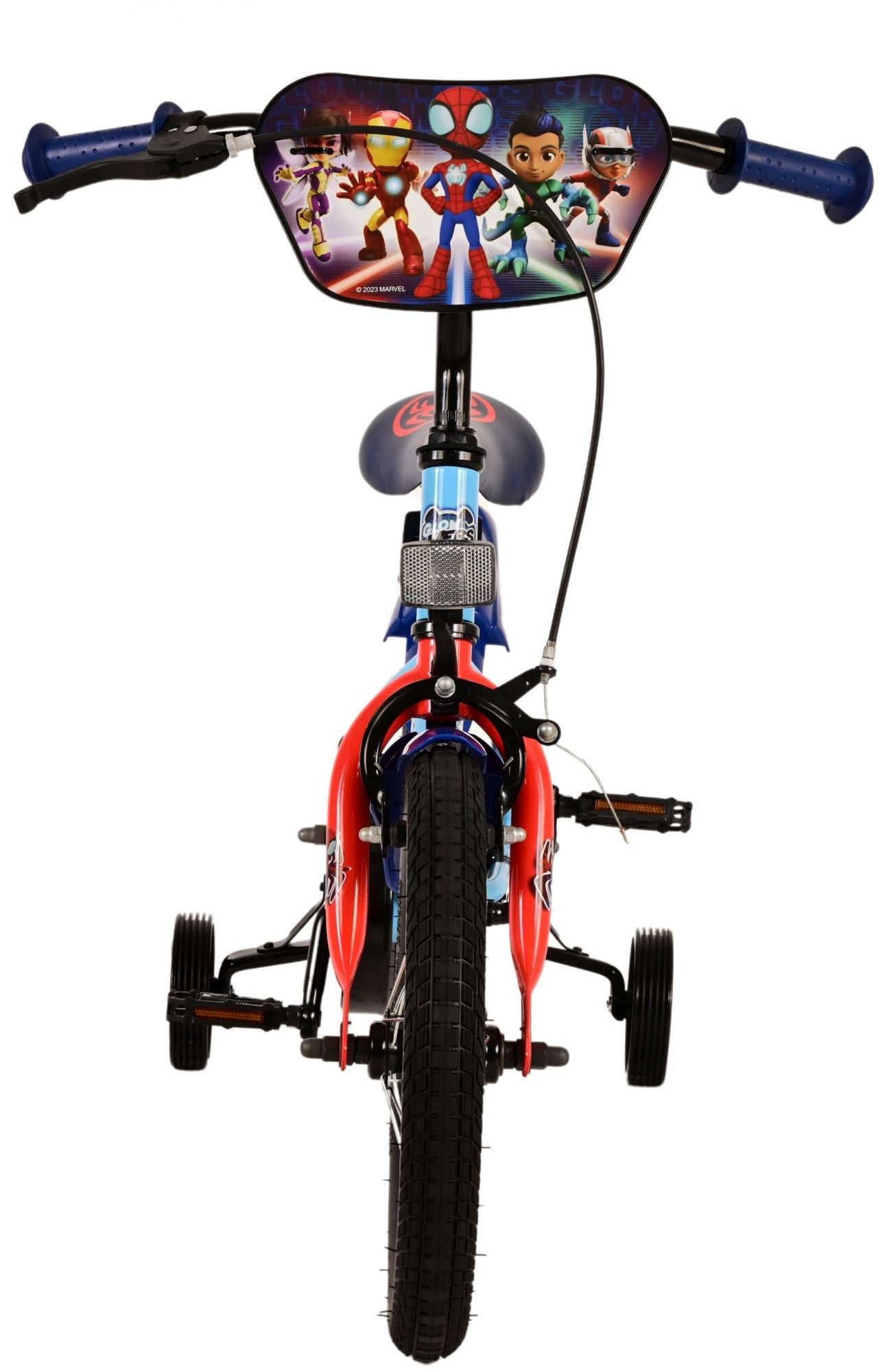 Spidey Children's Bike - Boys - 14 pouces - bleu