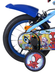 Vélo pour enfants Spidey et seine tollen freunde spidey - garçons - 12 pouces - bleu - deux freins à main - afbeelding 2