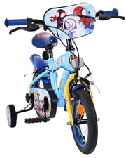 Vélo pour enfants Spidey et seine tollen freunde spidey - garçons - 12 pouces - bleu - deux freins à main - afbeelding 5