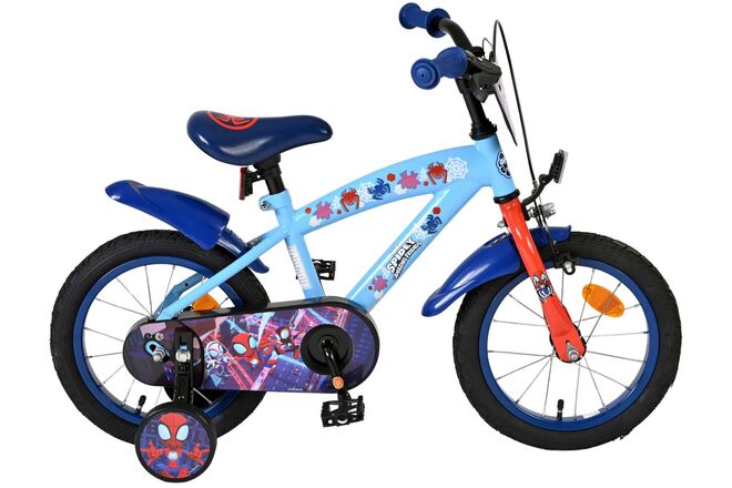Vélo pour enfants Spidey et seine tollen freunde spidey - garçons - 14 pouces - bleu