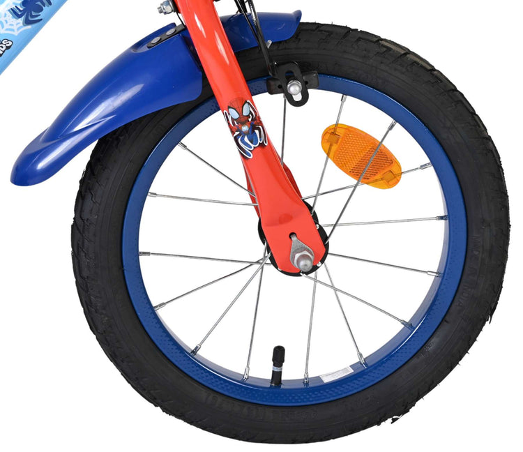 Vélo pour enfants Spidey et seine tollen freunde spidey - garçons - 14 pouces - bleu