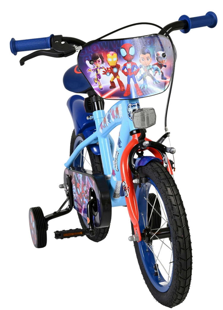 Vélo pour enfants Spidey et seine tollen freunde spidey - garçons - 14 pouces - bleu