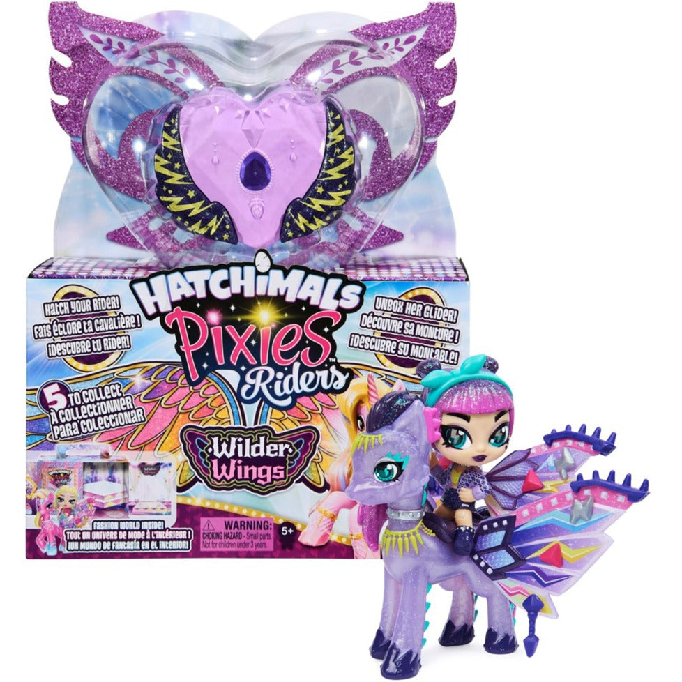 Spin Master Hatchimals Pixies Riders Wilder Wings