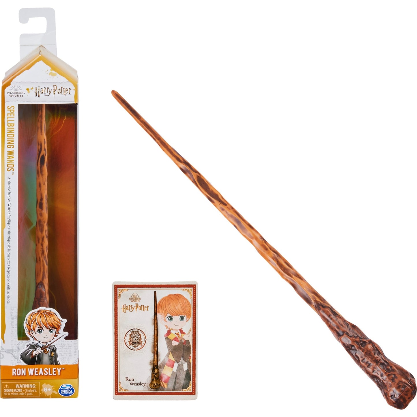 Spin Master Wizard World: Harry Potter Ron Wemel Wand avec