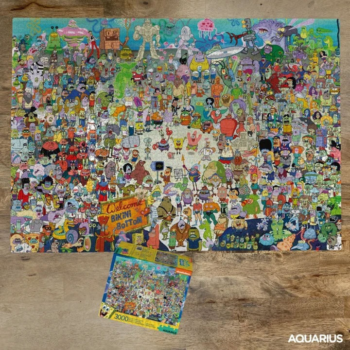 Divers bobs de puzzle du puzzle de puzzle de la bob éponge