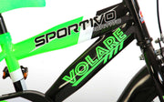 Volare Sportivo Children's Bicycle - Boys - 14 pouces - Black vert néon - 95% assemblé - afbeelding 8