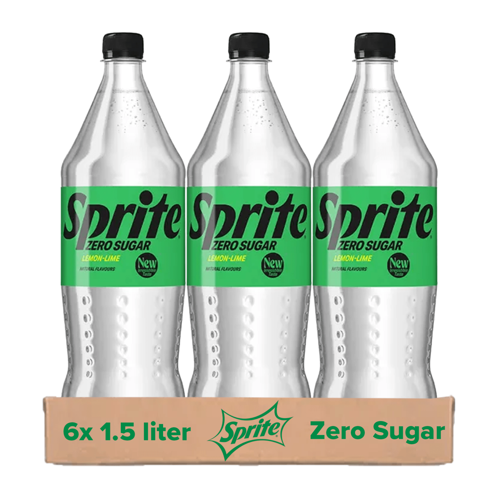 Bouchon Sprite zéro sucre (6x 1,5 litres)