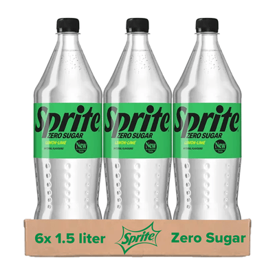 Bouchon Sprite zéro sucre (6x 1,5 litres)