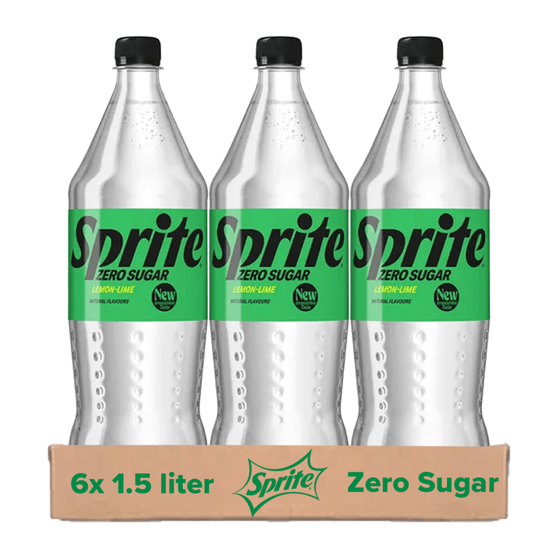 Bouchon Sprite zéro sucre (6x 1,5 litres)