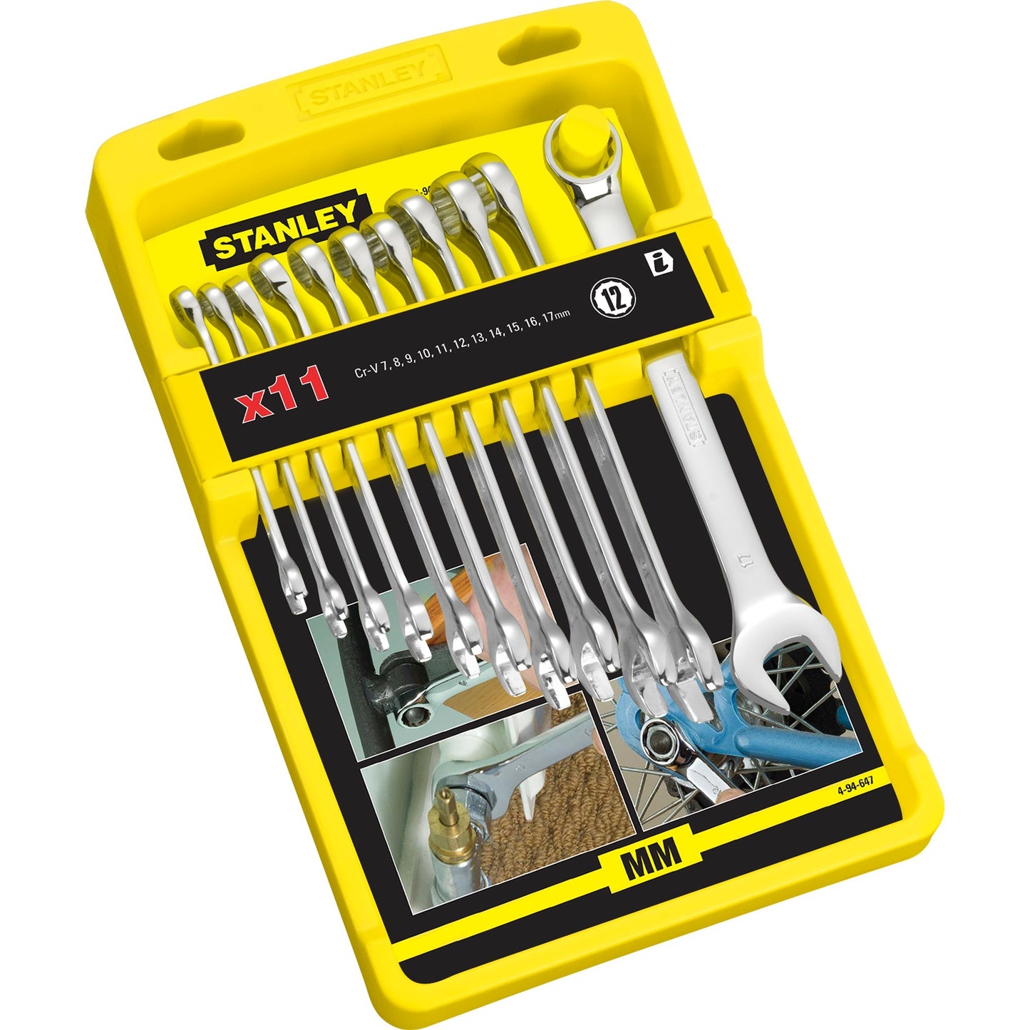 Ensemble de touches de point d'anneau Stanley (jeu de 11 pièces)