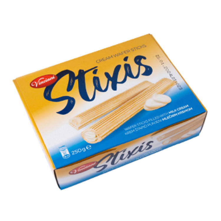 Stixis gaufrestabchen lait (14x 250gr)