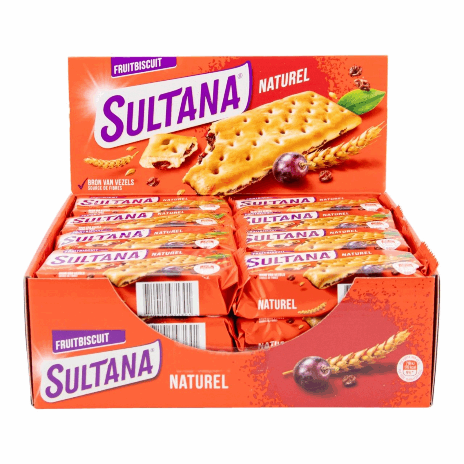 Sultana mono naturel simple (24 pièces)