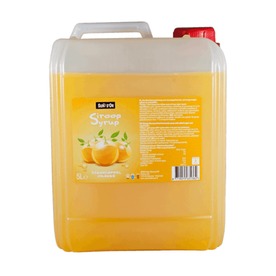 Sirop de limonade aux fruits Sun d'or orange (5 litres)