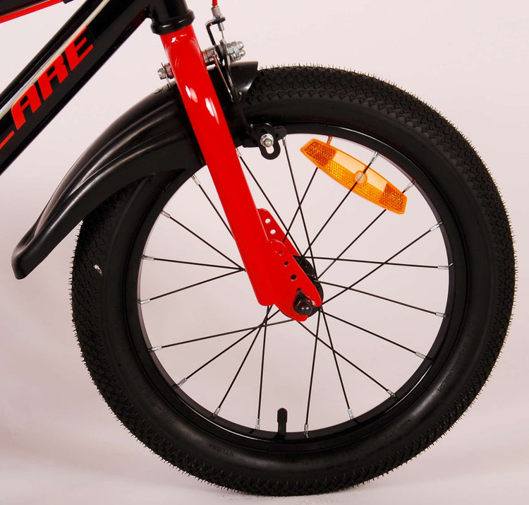 Volare Super GT Children's Bike - Boys - 16 pouces - Red - deux freins à main