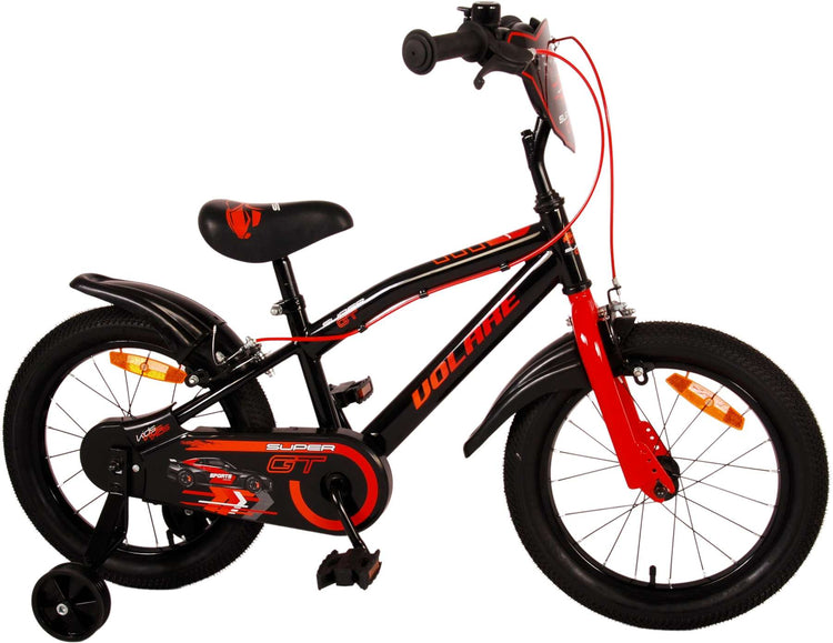 Volare Super GT Children's Bike - Boys - 16 pouces - Red - deux freins à main