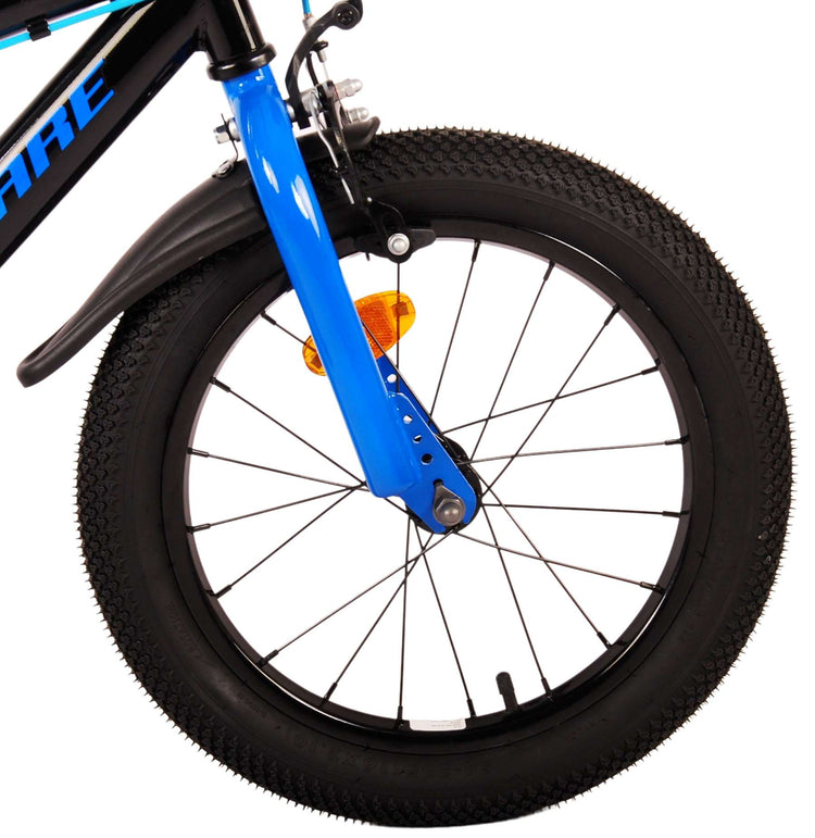 Volare Super GT Children's Bicycle - Boys - 16 pouces - Bleu - deux freins à main