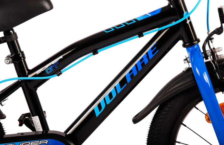 Volare Super GT Children's Bicycle - Boys - 16 pouces - Bleu - deux freins à main
