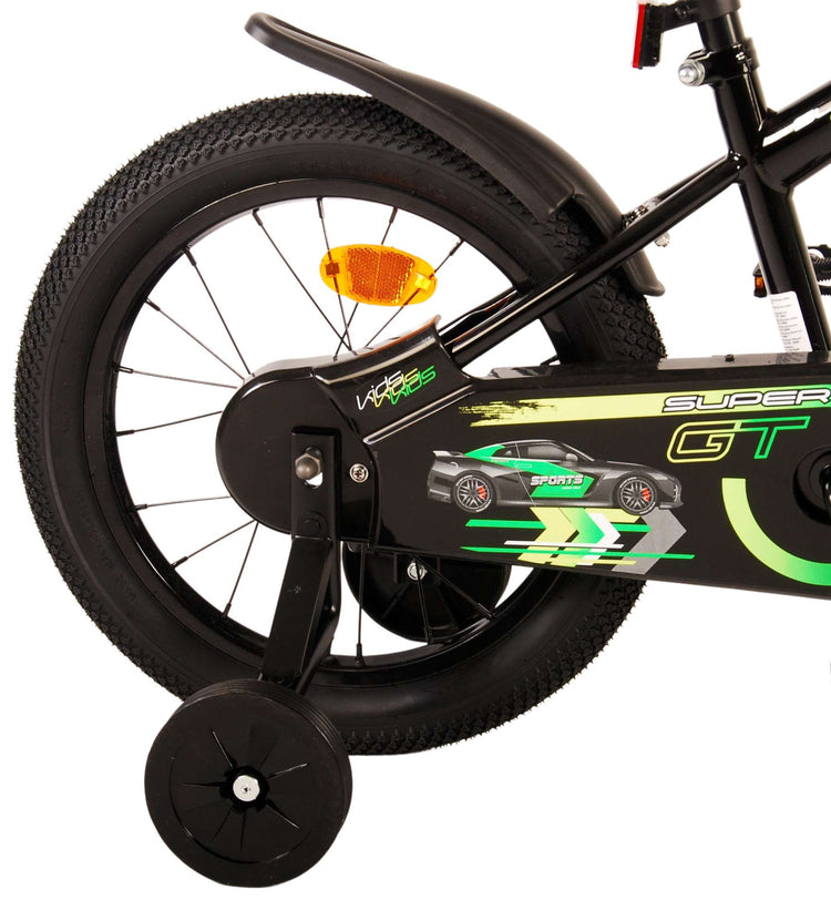 Volare Super GT Children's Bike - Boys - 16 pouces - vert