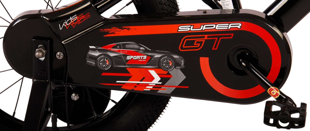 Volare Super GT Children's Bike - Boys - 16 pouces - rouge
