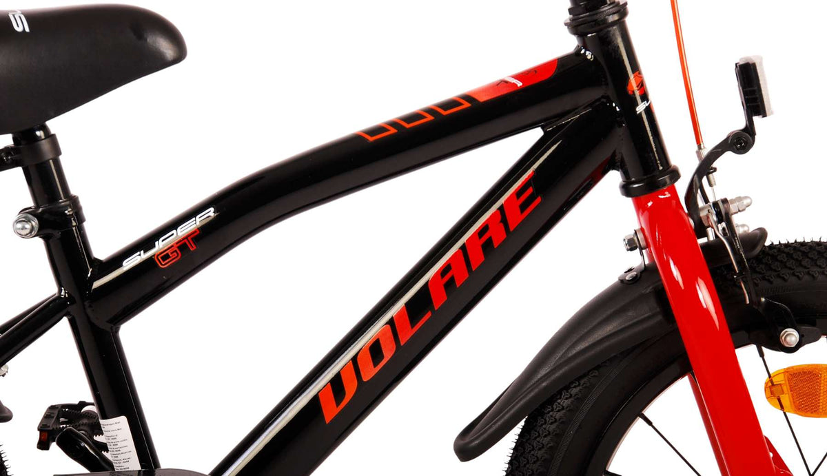 Volare Super GT Children's Bike - Boys - 16 pouces - rouge