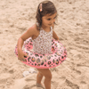 Safari Chic | Ruban de natation en or rosé Ø 55 cm