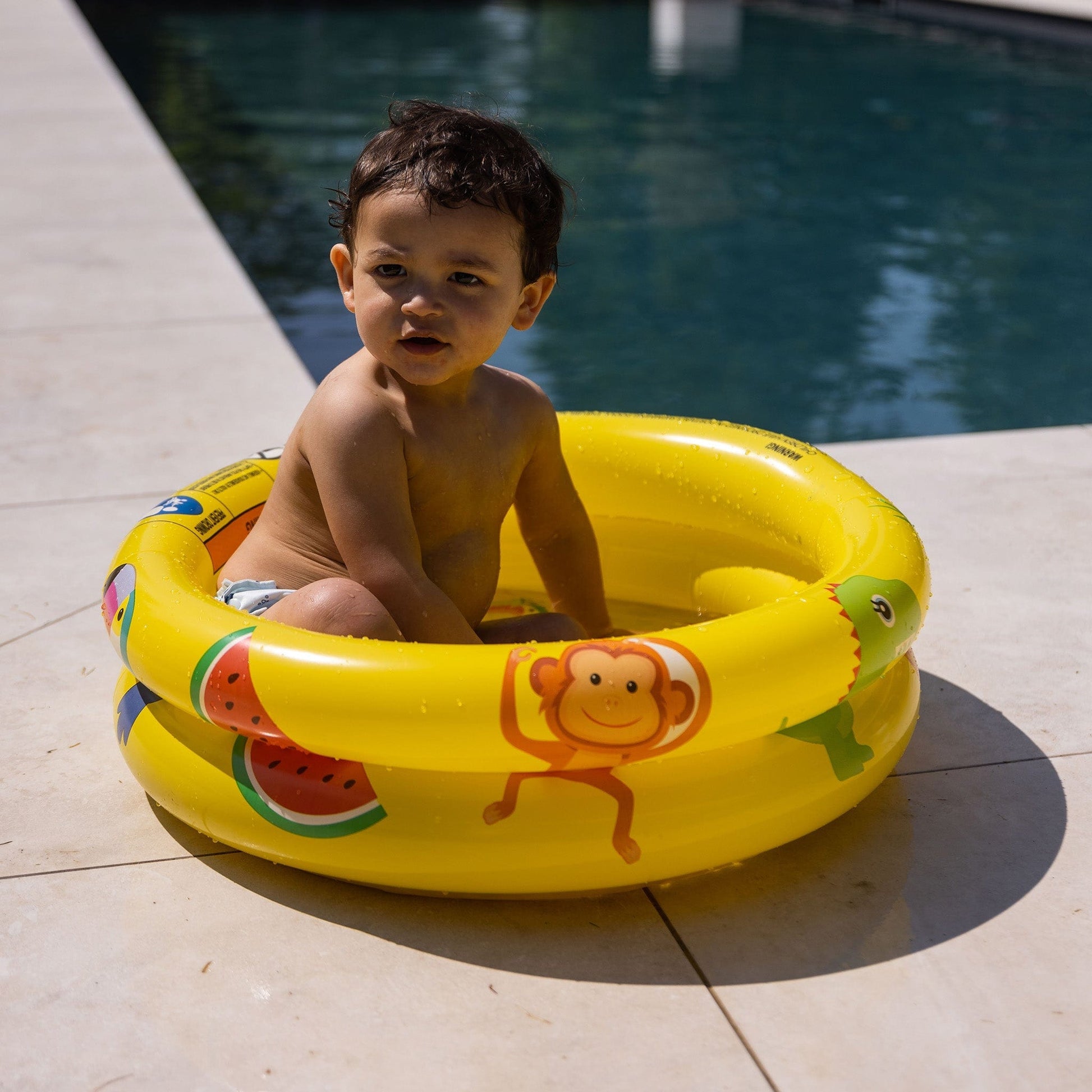 Golden Safari | Bébé piscine jaune Ø 60 cm