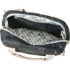 Basil Bohème City Bag - élégant sac vert à main, à bandoulière et à guidon pour femmes, adapté aux vélos électriques et aux vélos de ville - noir