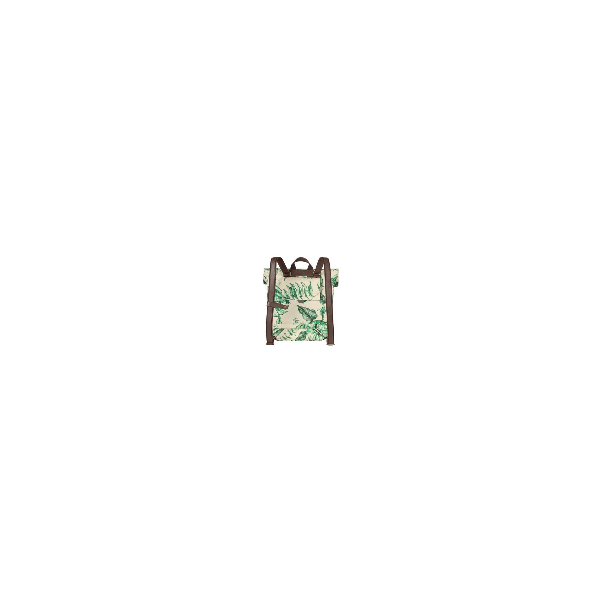 Basil Ever-Green sacoche double pour vélo - durable, branchée, verte, 14-18L