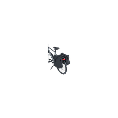 Basil Double Bicycle Bag Soho Nordlicht Mik 41 litre - noir