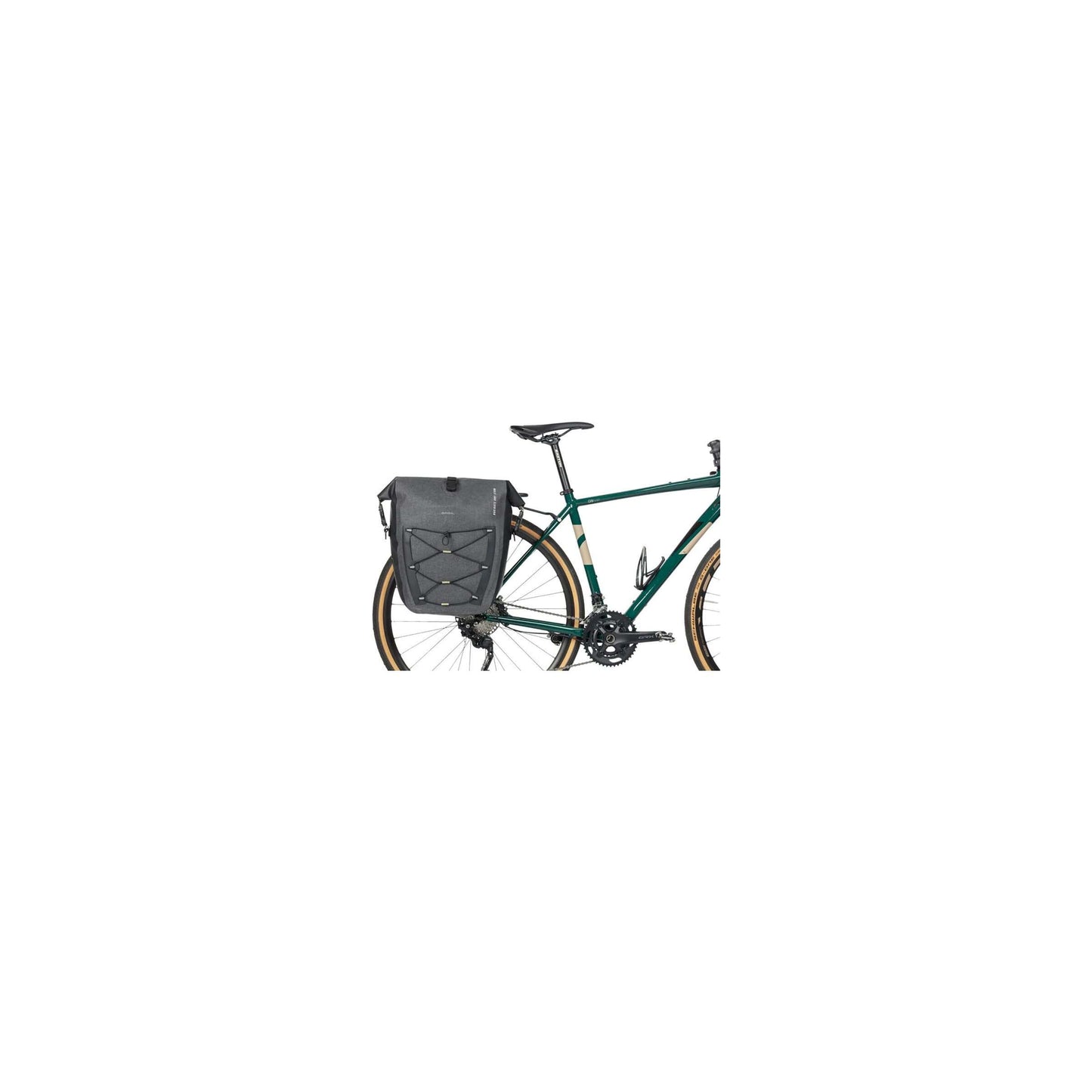 Basil Navigator Storm Mik Side Bicycle Sac - Sac à vélo sportif et fonctionnel - noir - 100% étanche