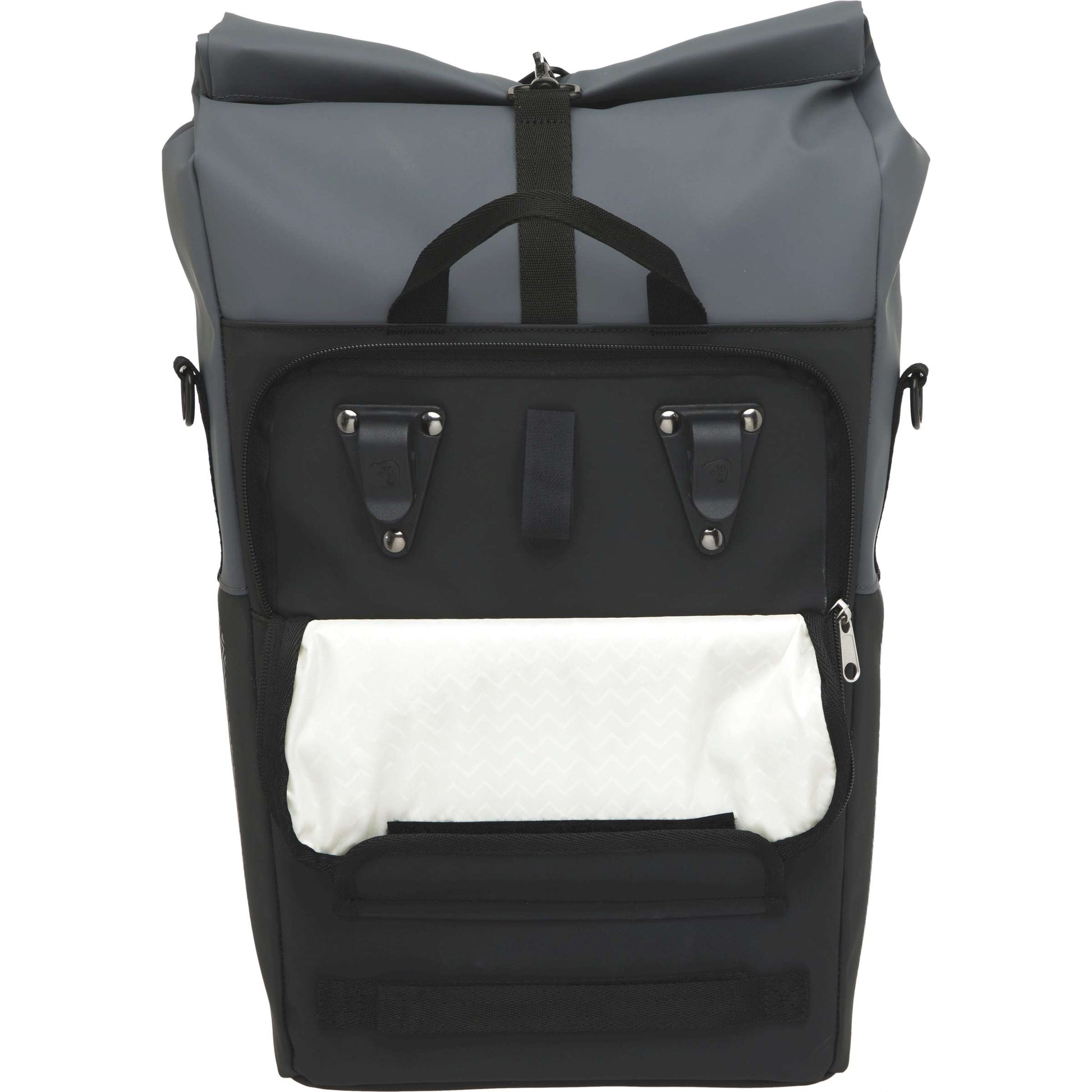 Newlooxs tas new nyborg single single gris noir noir