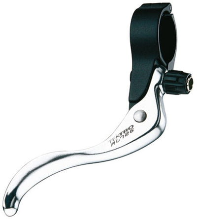 Ensemble de poignée de frein tectro rl726 cyclocross Ø26 mm argent