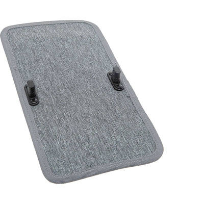 Nouveau Looxs Nova Plate - Grey - Plaque de vélo pour sacoche double détachable Nova