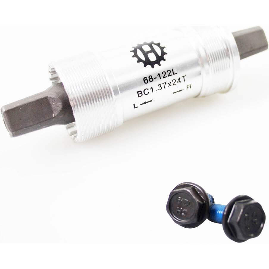 Boîtier de pédalier Xtrabike 68 122 coupelles alu