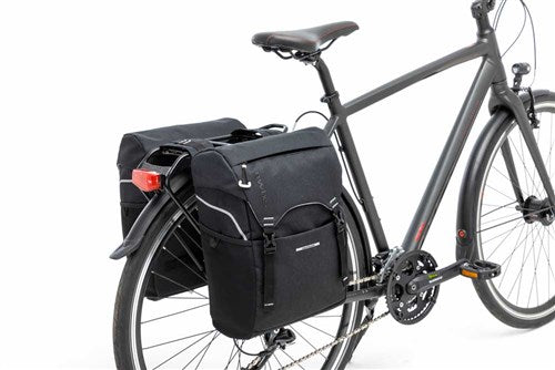 New Looxs Sports double sacoche de vélo noir gris